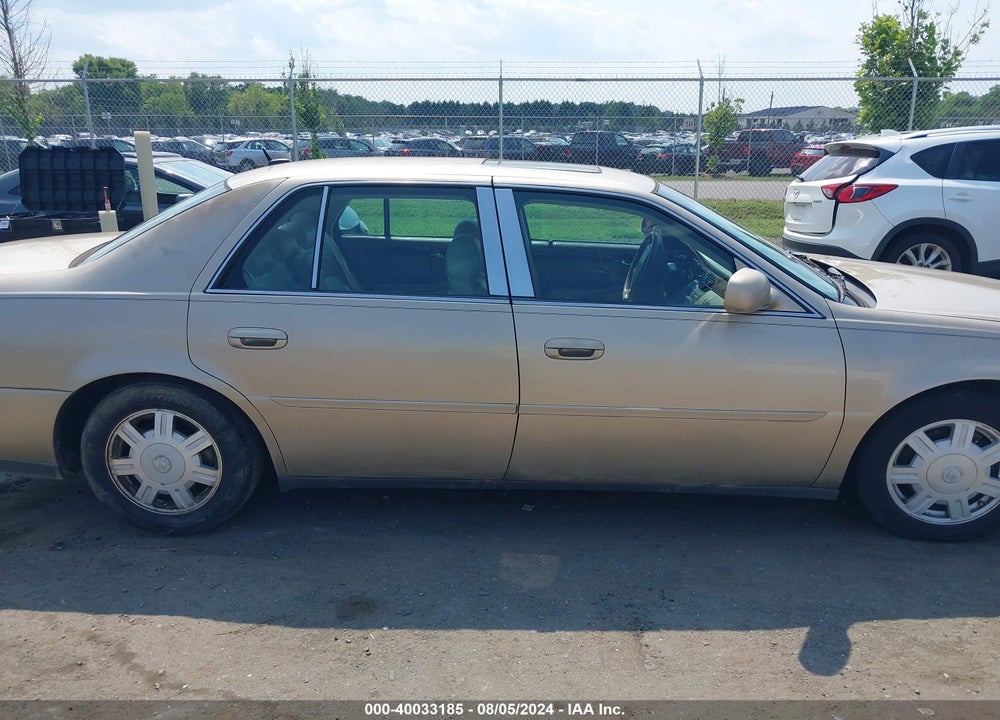 2005 CADILLAC DEVILLE STANDARD VIN: 1G6KD54Y65U213113