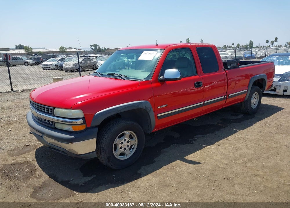 2002 CHEVROLET SILVERADO 1500 VIN: 1GCEK19TX2E215961