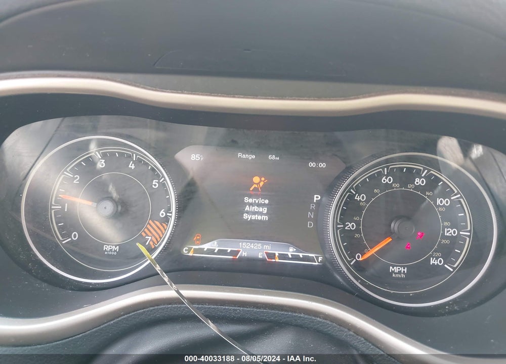2015 JEEP CHEROKEE LIMITED VIN: 1C4PJLDB7FW560872