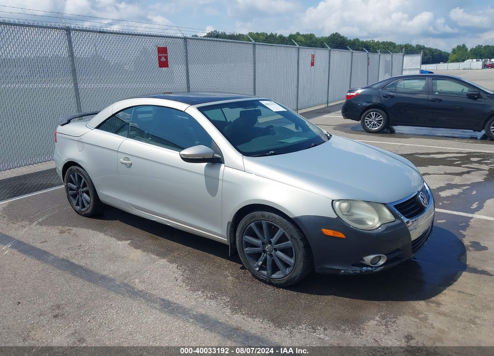 2009 VOLKSWAGEN EOS KOMFORT VIN: WVWBA71F79V015497