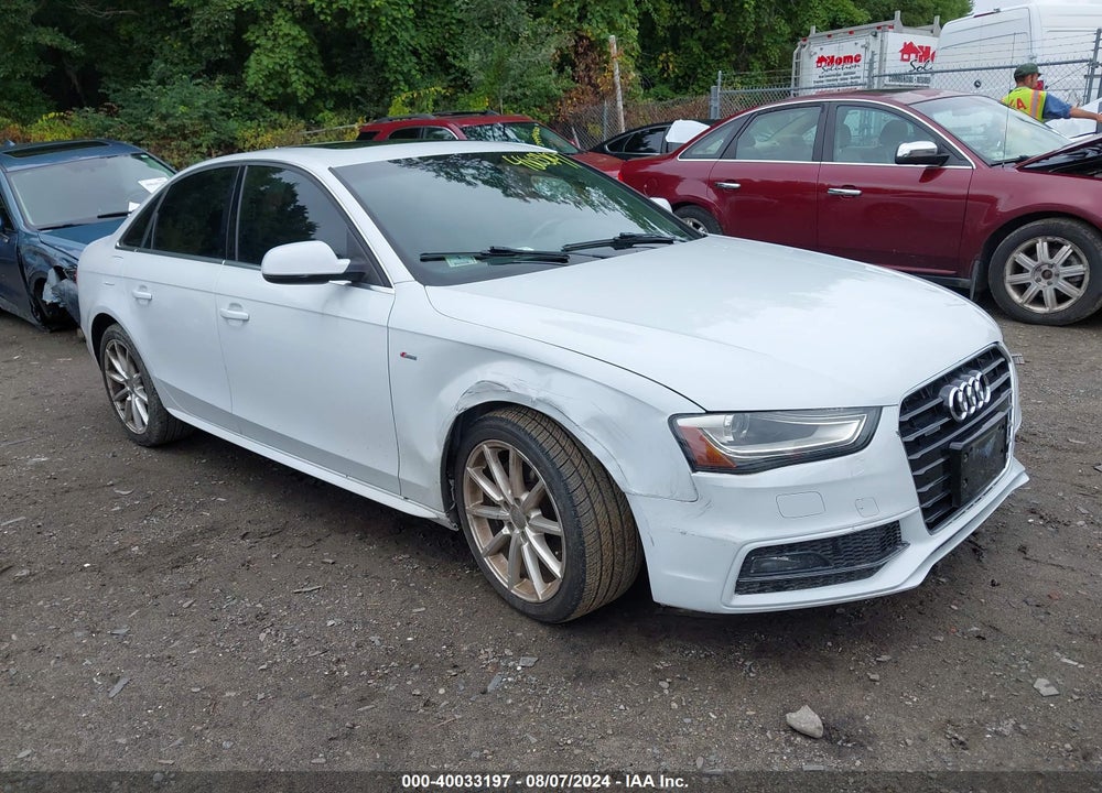 2015 AUDI A4 2.0T PREMIUM VIN: WAUFFAFL9FA073805