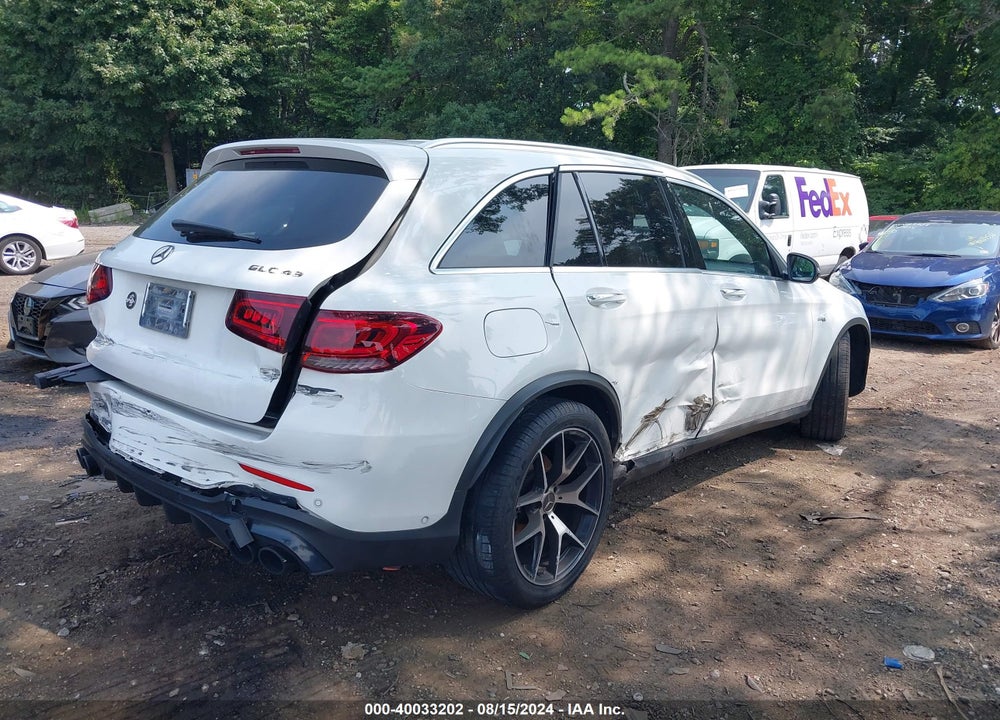 2021 MERCEDES-BENZ AMG GLC 43 4MATIC VIN: W1N0G6EB4MF988677