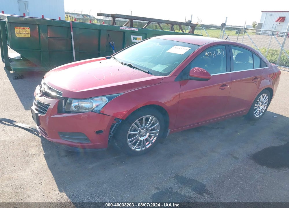 2011 CHEVROLET CRUZE ECO VIN: 1G1PJ5S92B7289731