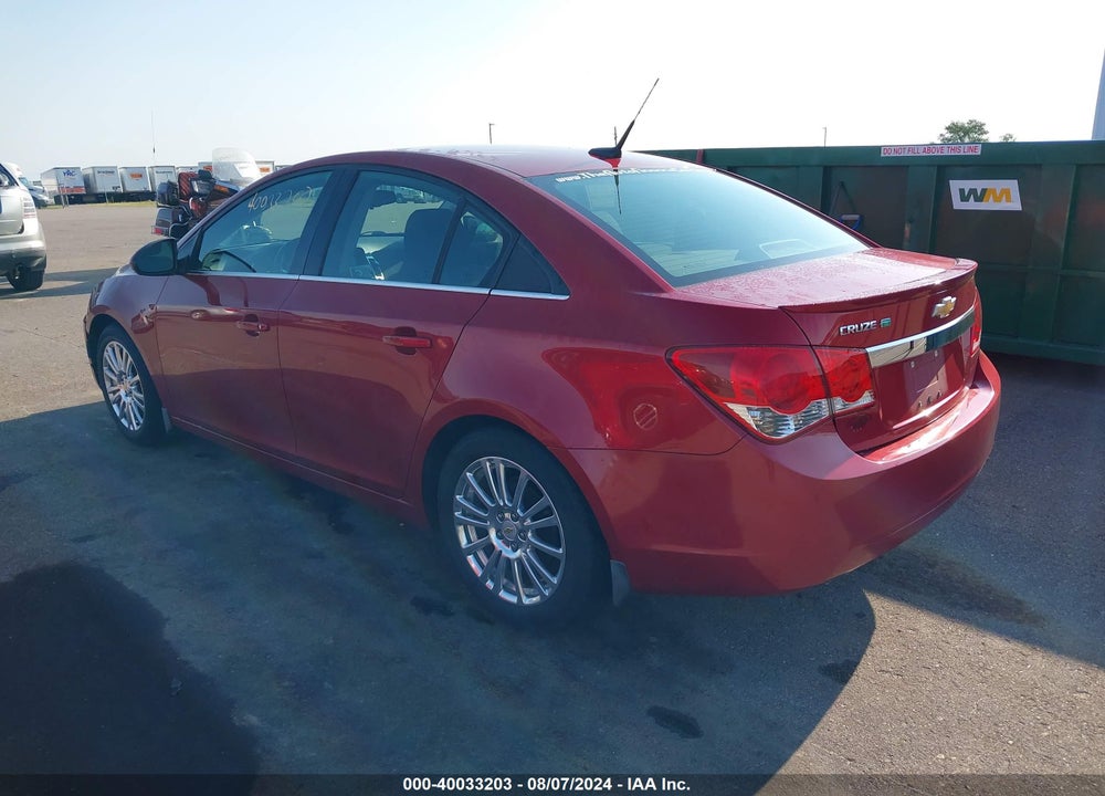 2011 CHEVROLET CRUZE ECO VIN: 1G1PJ5S92B7289731