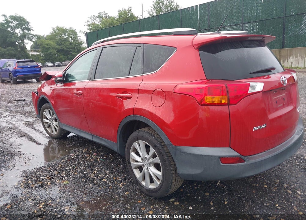 2015 TOYOTA RAV4 LIMITED VIN: 2T3DFREV9FW268302
