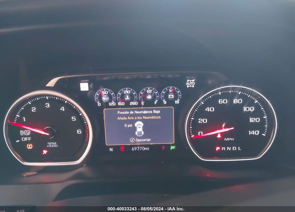 2019 CHEVROLET SILVERADO 1500 HIGH COUNTRY VIN: 1GCUYHEL7KZ156420