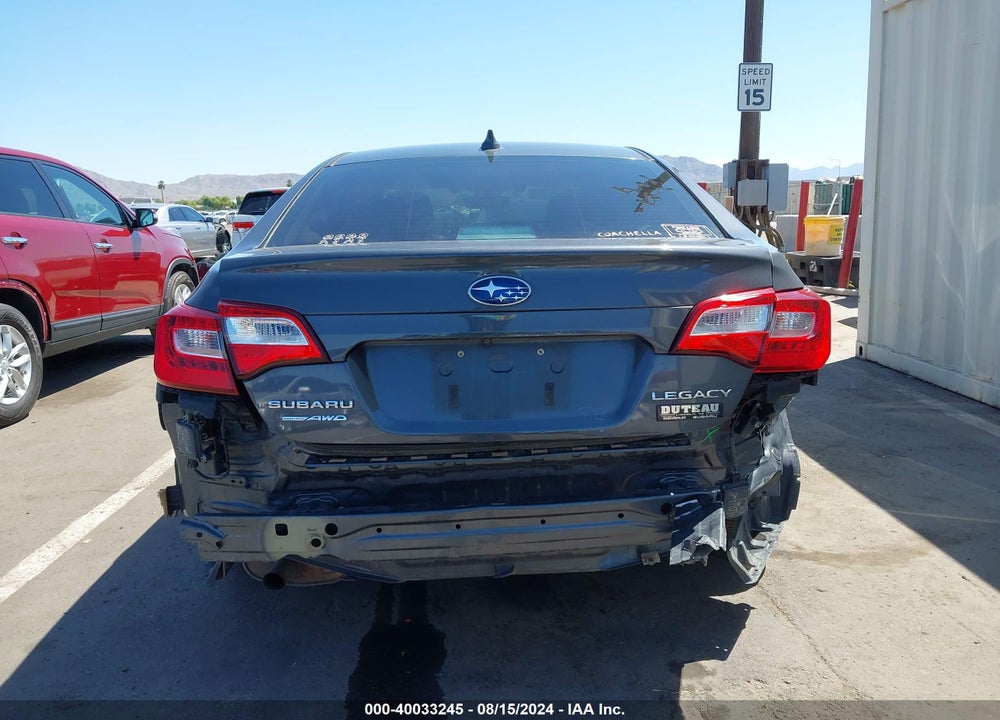 2018 SUBARU LEGACY 2.5I PREMIUM VIN: 4S3BNAF64J3004869