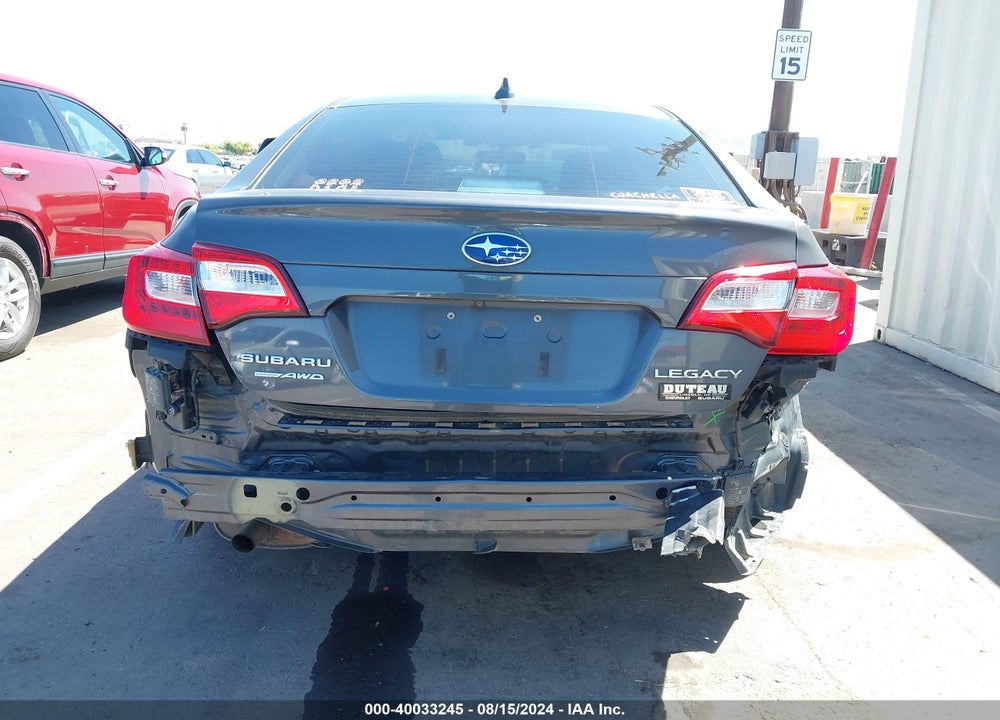 2018 SUBARU LEGACY 2.5I PREMIUM VIN: 4S3BNAF64J3004869