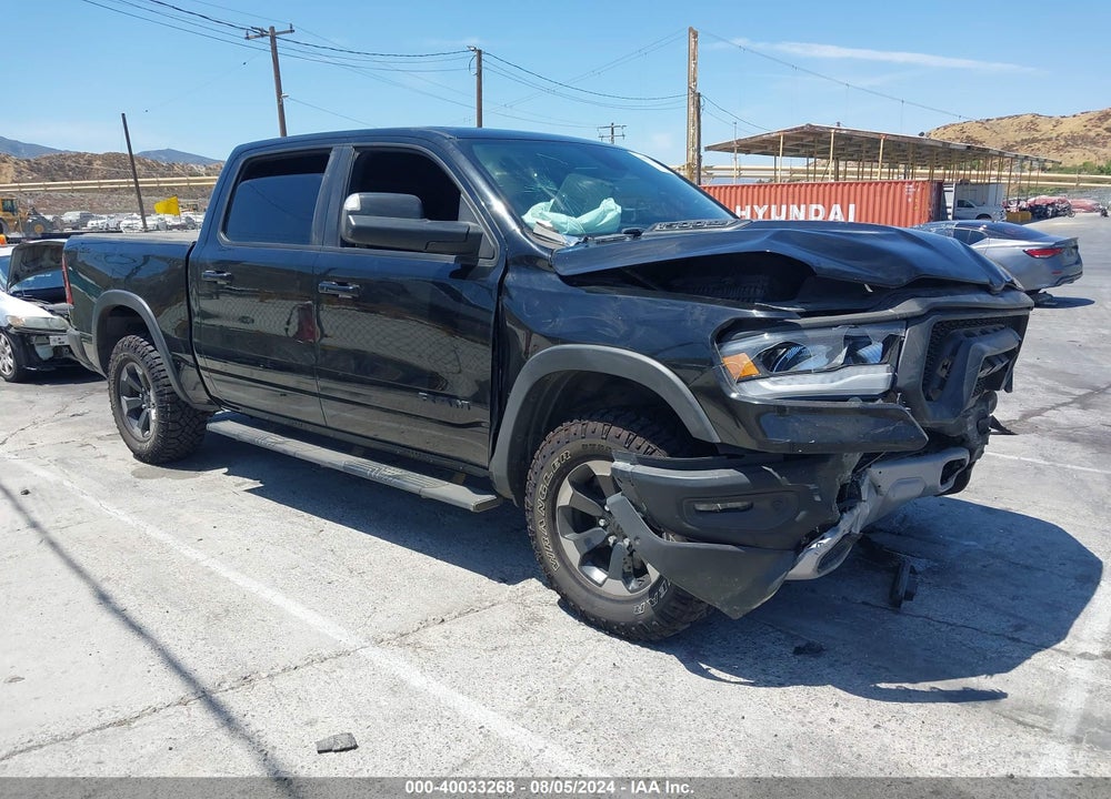 2019 RAM 1500 REBEL 4X4 5'7 BOX VIN: 1C6SRFLT6KN910174