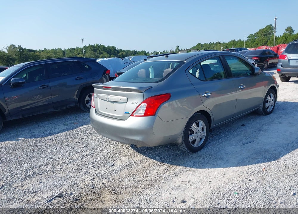 2014 NISSAN VERSA 1.6 SV VIN: 3N1CN7AP7EL834542