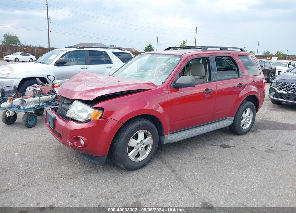 2010 FORD ESCAPE XLT VIN: 1FMCU0DG4AKD37491