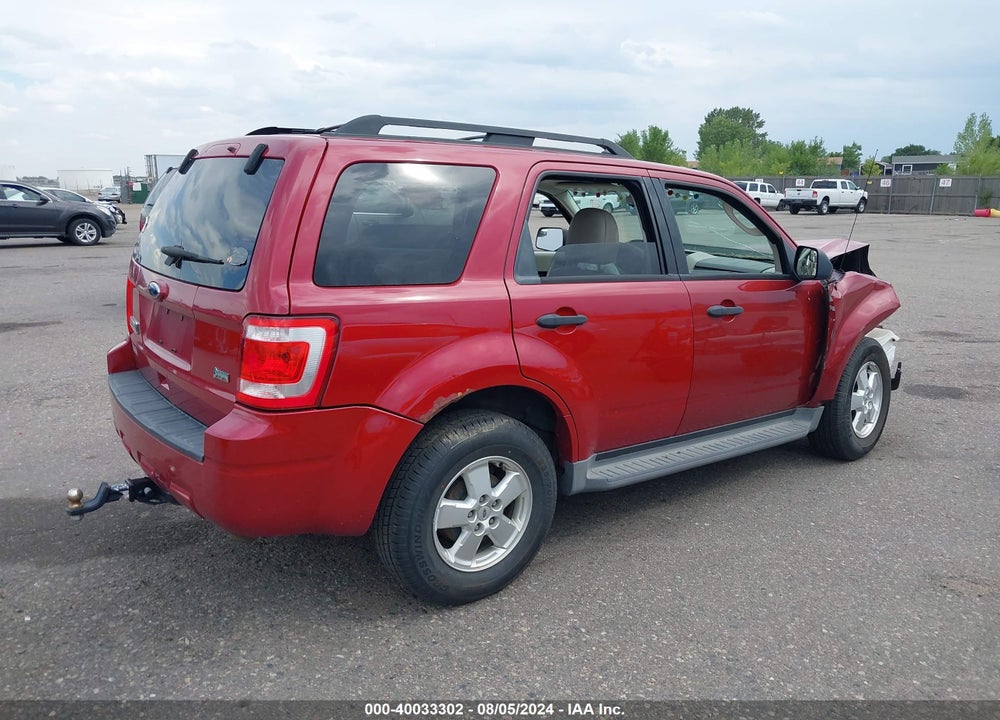 2010 FORD ESCAPE XLT VIN: 1FMCU0DG4AKD37491