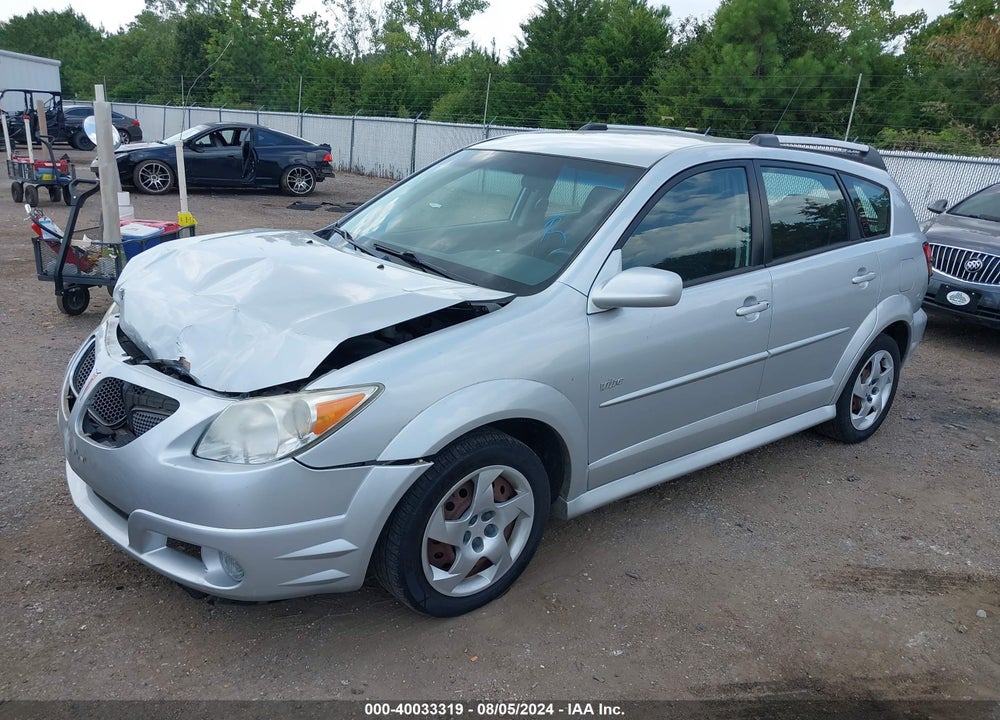 2008 PONTIAC VIBE VIN: 5Y2SL65848Z418022