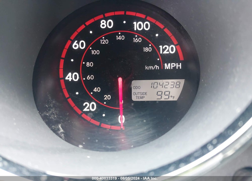 2008 PONTIAC VIBE VIN: 5Y2SL65848Z418022