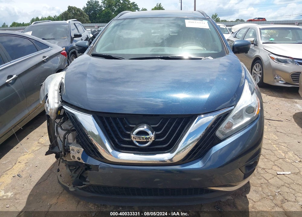 2017 NISSAN MURANO SV VIN: 5N1AZ2MG7HN150792