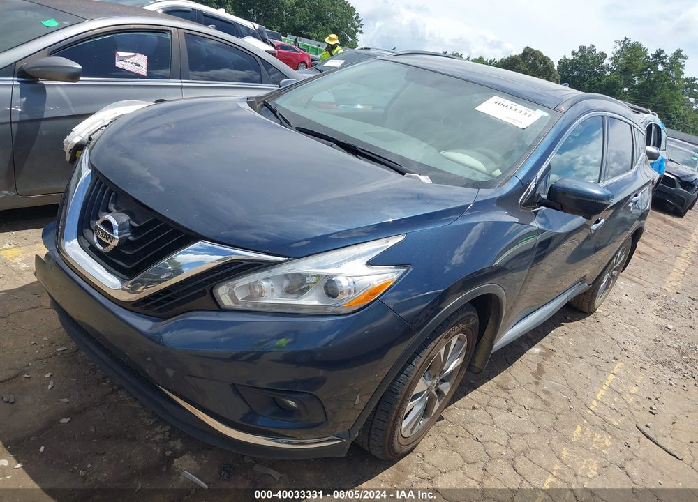 2017 NISSAN MURANO SV VIN: 5N1AZ2MG7HN150792