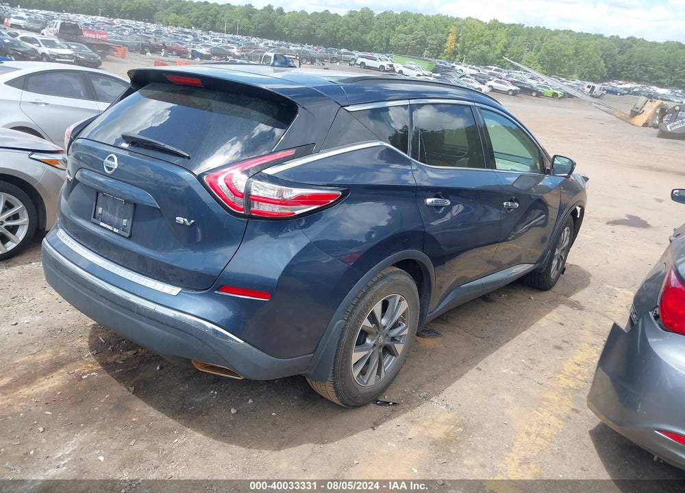 2017 NISSAN MURANO SV VIN: 5N1AZ2MG7HN150792