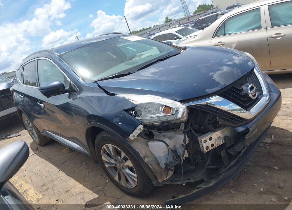 2017 NISSAN MURANO SV VIN: 5N1AZ2MG7HN150792