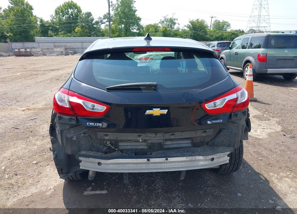 2018 CHEVROLET CRUZE PREMIER AUTO VIN: 3G1BF6SM6JS554513