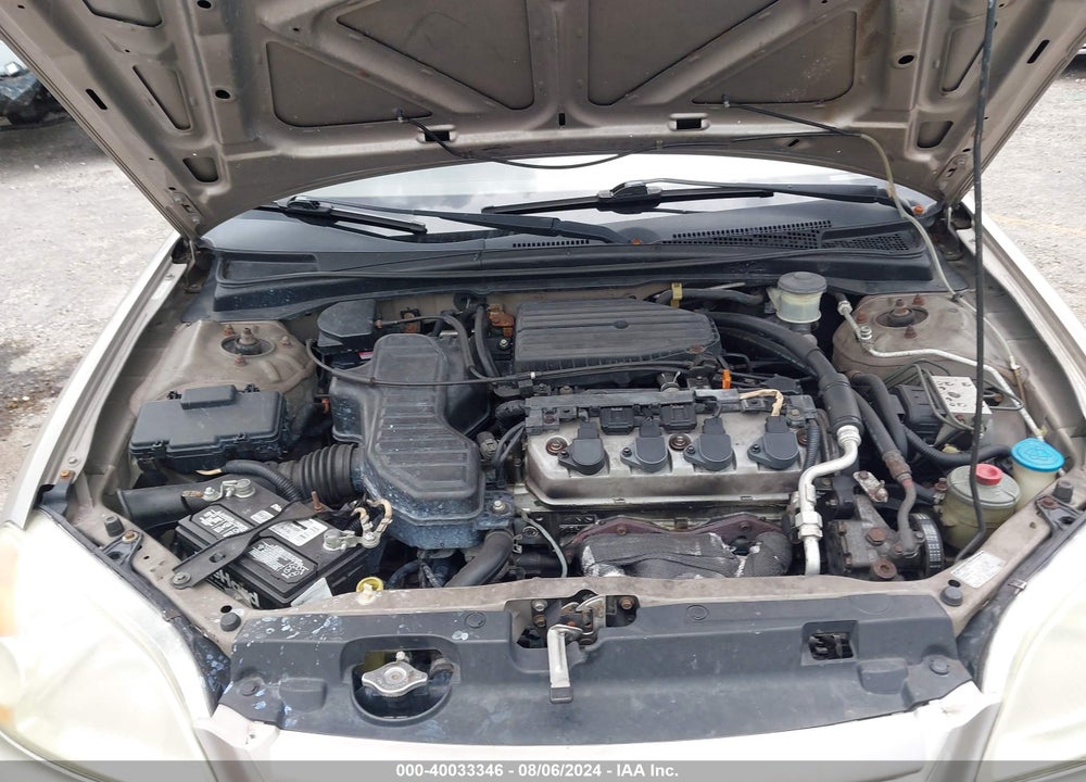 2002 HONDA CIVIC EX VIN: 2HGES26762H525323