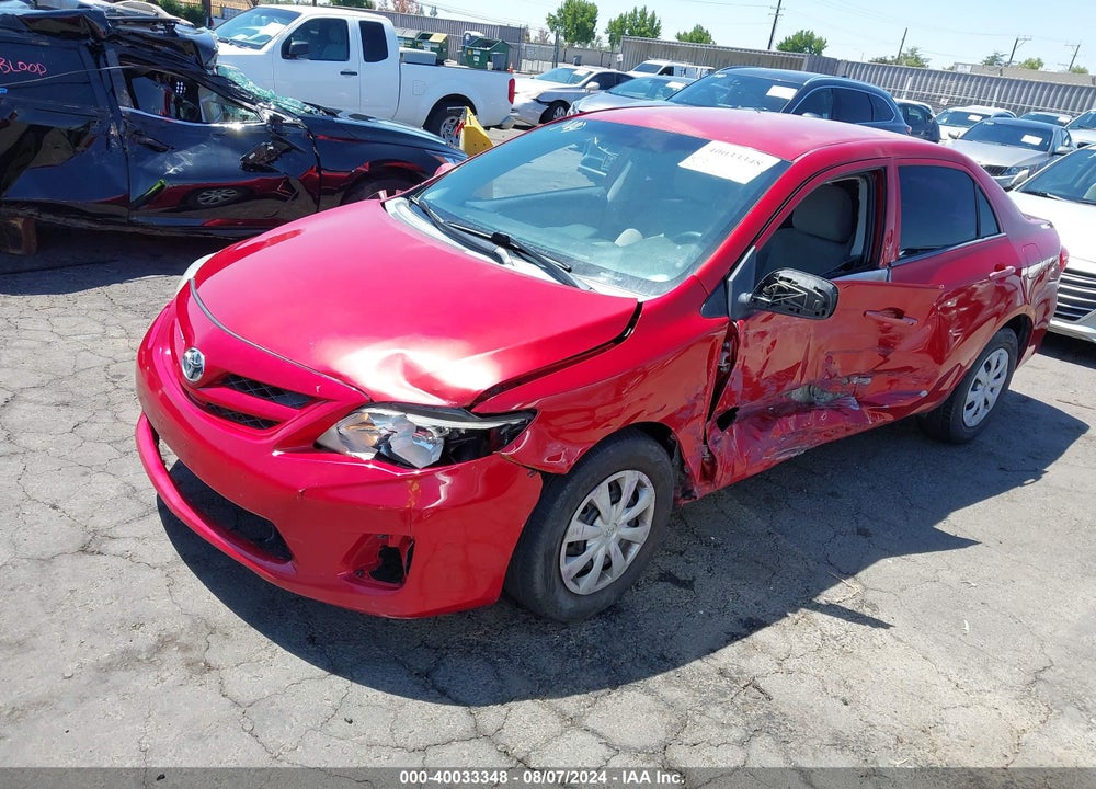 2013 TOYOTA COROLLA L VIN: 5YFBU4EE6DP155009