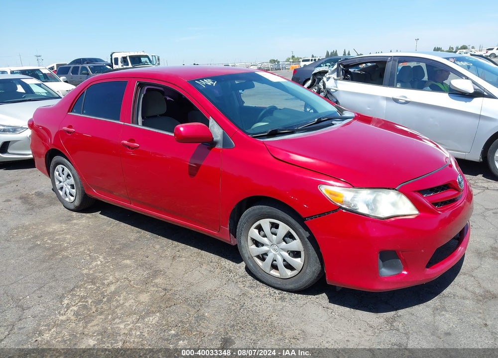 2013 TOYOTA COROLLA L VIN: 5YFBU4EE6DP155009