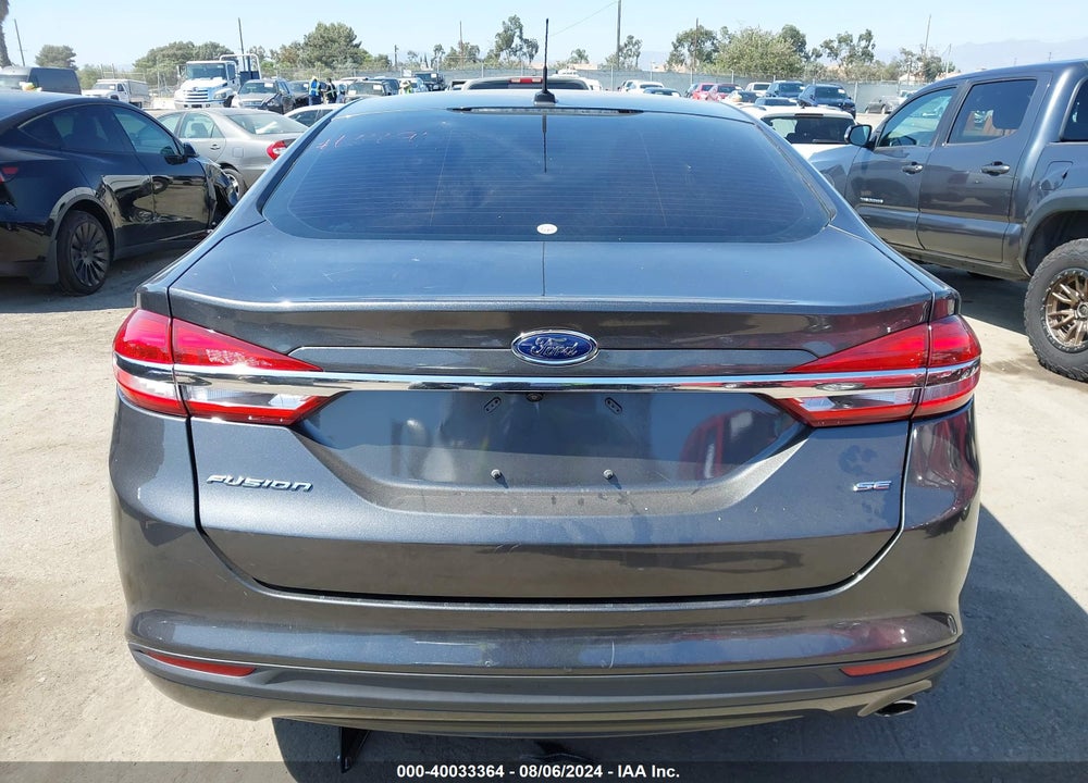 2018 FORD FUSION SE VIN: 3FA6P0H75JR118494
