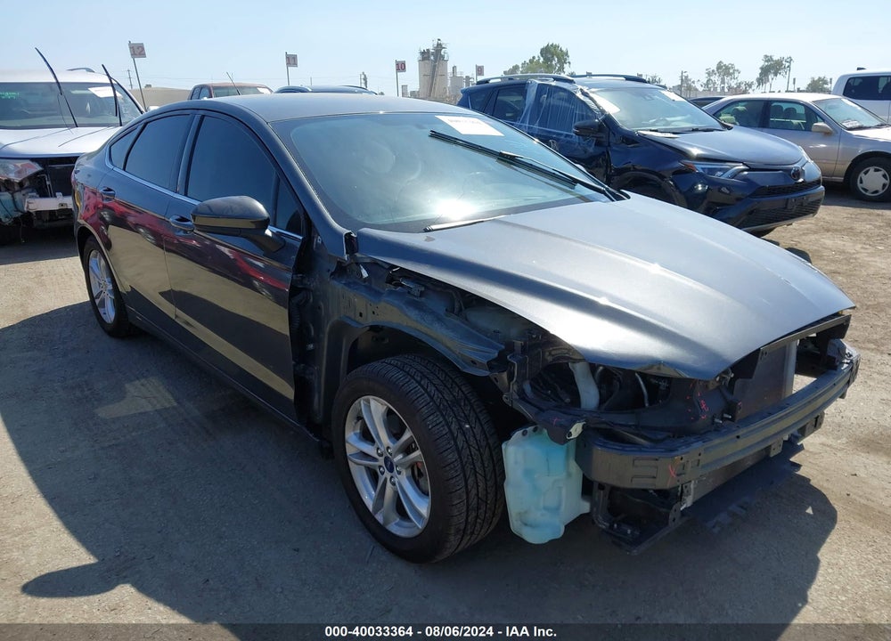 2018 FORD FUSION SE VIN: 3FA6P0H75JR118494