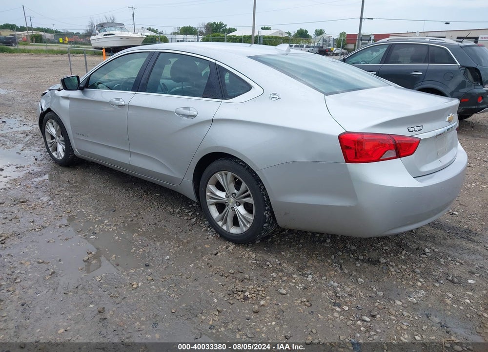 2014 CHEVROLET IMPALA 2LT VIN: 2G1125S39E9120064