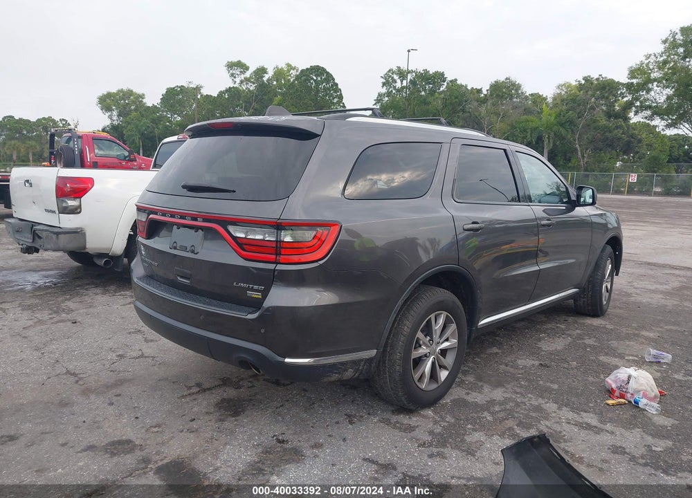 2015 DODGE DURANGO LIMITED VIN: 1C4RDJDG3FC729495