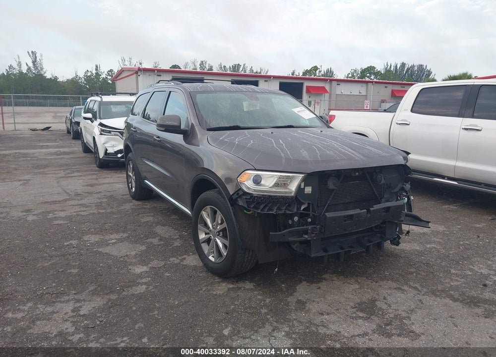 2015 DODGE DURANGO LIMITED VIN: 1C4RDJDG3FC729495