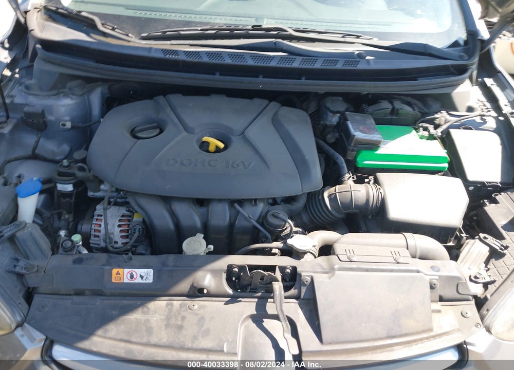 2012 HYUNDAI ELANTRA GLS (ULSAN PLANT) VIN: KMHDH4AE6CU440518