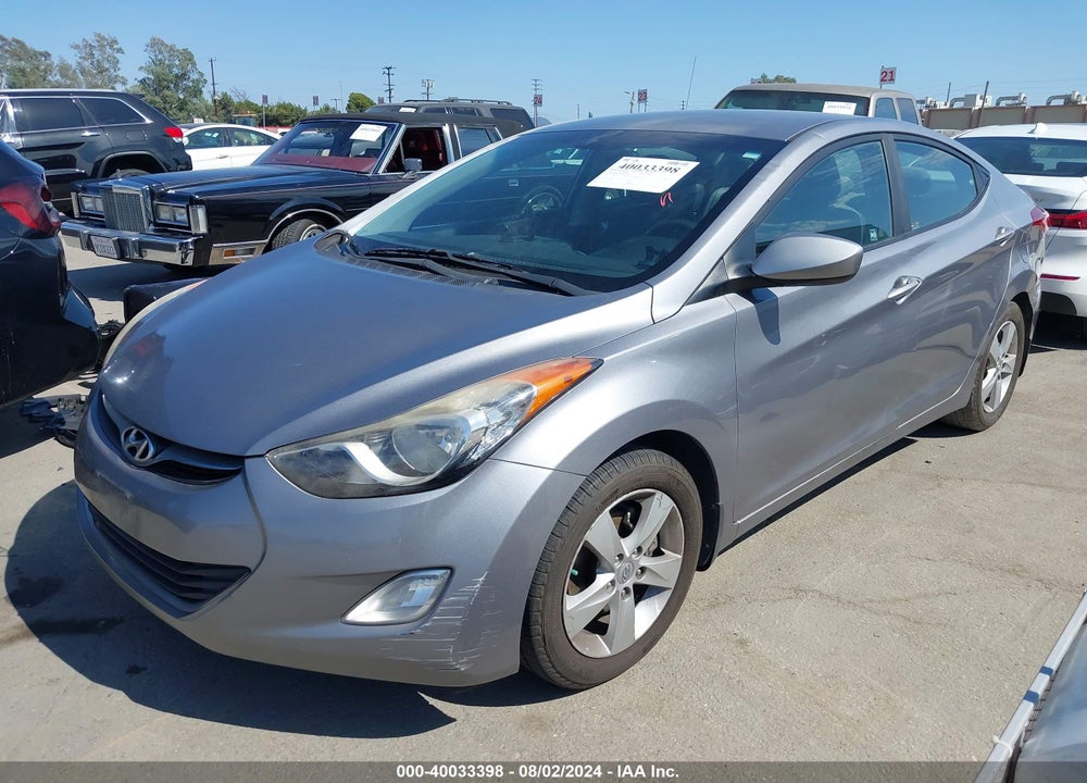 2012 HYUNDAI ELANTRA GLS (ULSAN PLANT) VIN: KMHDH4AE6CU440518