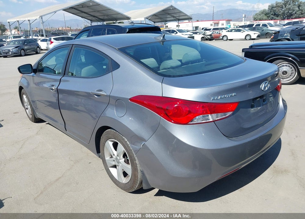 2012 HYUNDAI ELANTRA GLS (ULSAN PLANT) VIN: KMHDH4AE6CU440518