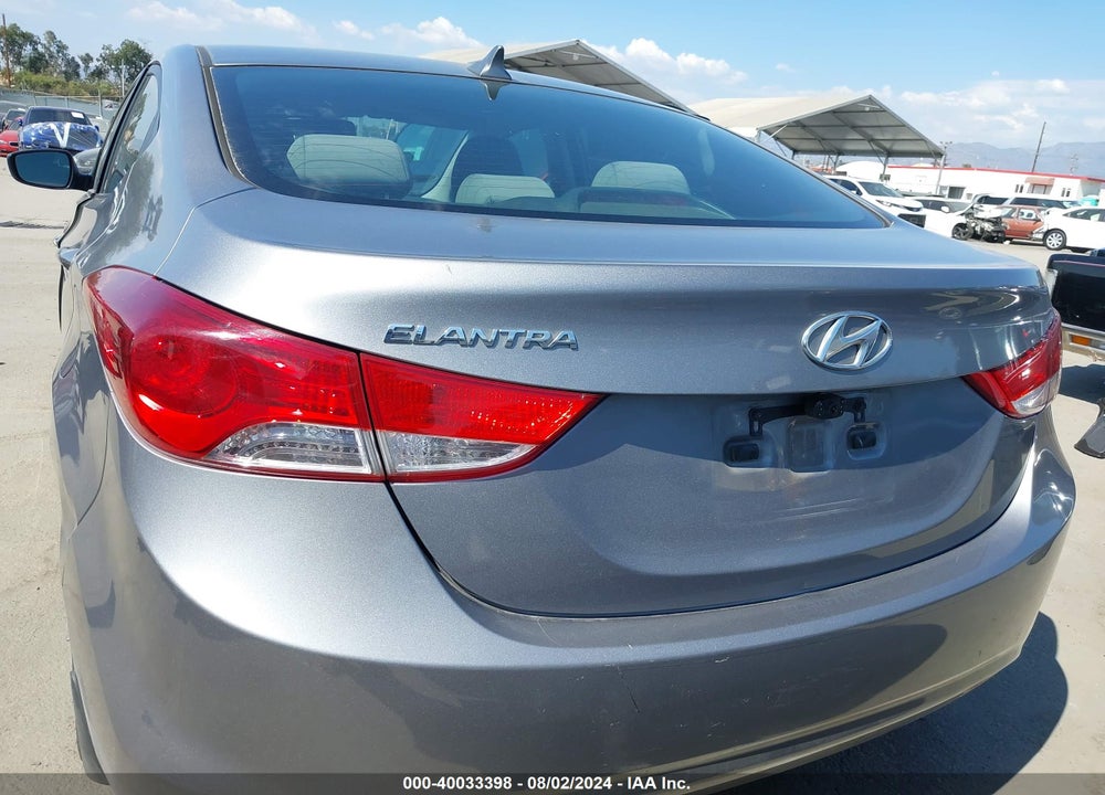 2012 HYUNDAI ELANTRA GLS (ULSAN PLANT) VIN: KMHDH4AE6CU440518
