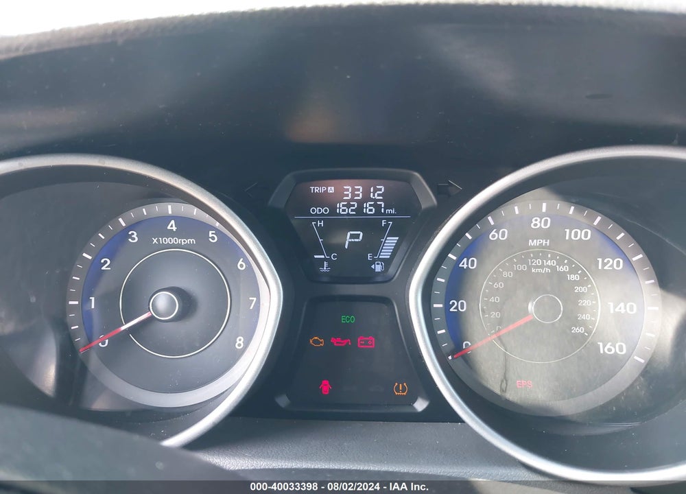 2012 HYUNDAI ELANTRA GLS (ULSAN PLANT) VIN: KMHDH4AE6CU440518