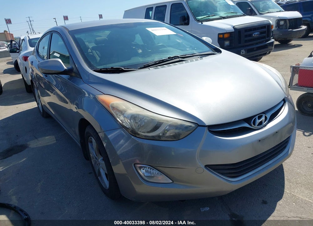 2012 HYUNDAI ELANTRA GLS (ULSAN PLANT) VIN: KMHDH4AE6CU440518