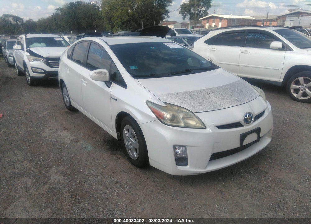 2011 TOYOTA PRIUS TWO VIN: JTDKN3DU1B0322271