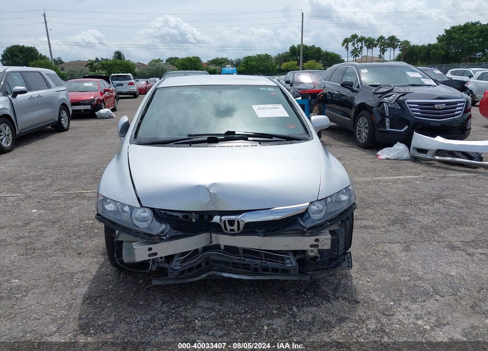 2009 HONDA CIVIC LX VIN: 2HGFA16509H529622