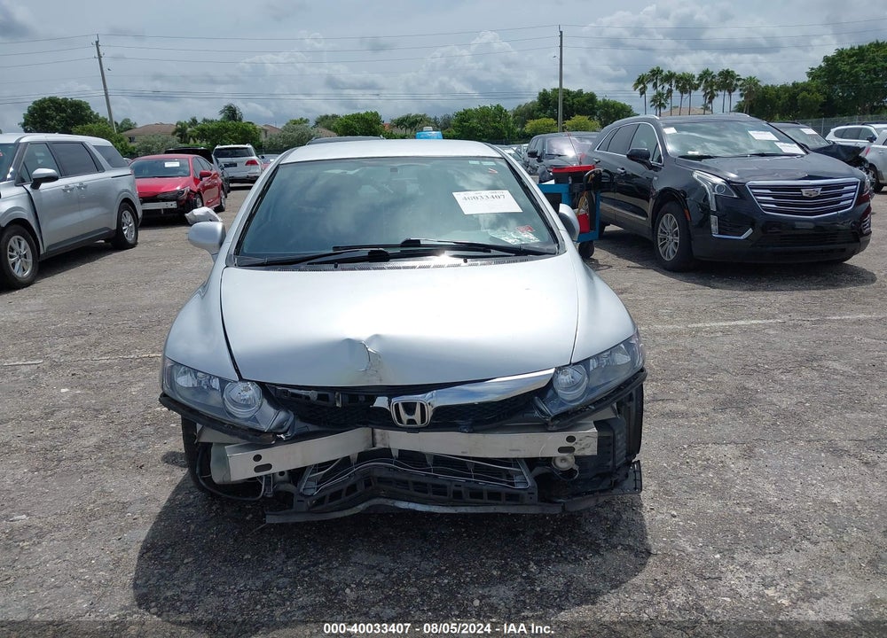 2009 HONDA CIVIC LX VIN: 2HGFA16509H529622