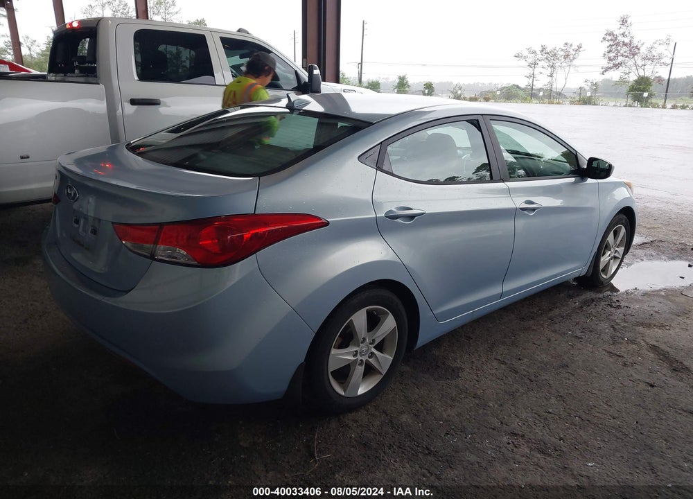 2012 HYUNDAI ELANTRA GLS (ULSAN PLANT) VIN: KMHDH4AE6CU425100