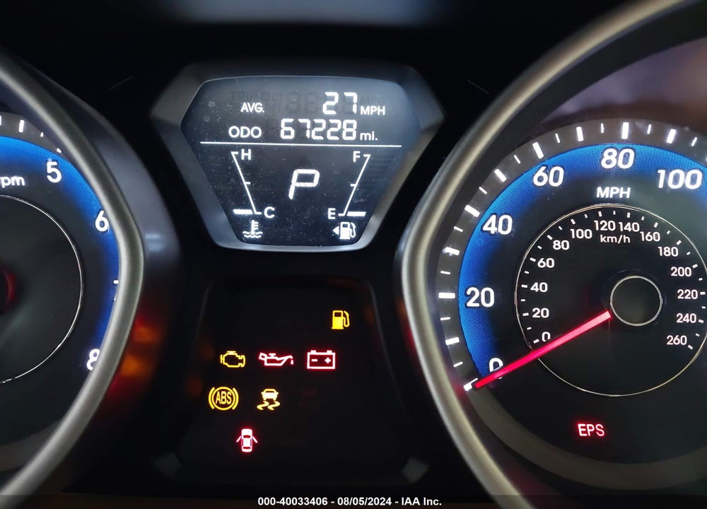 2012 HYUNDAI ELANTRA GLS (ULSAN PLANT) VIN: KMHDH4AE6CU425100