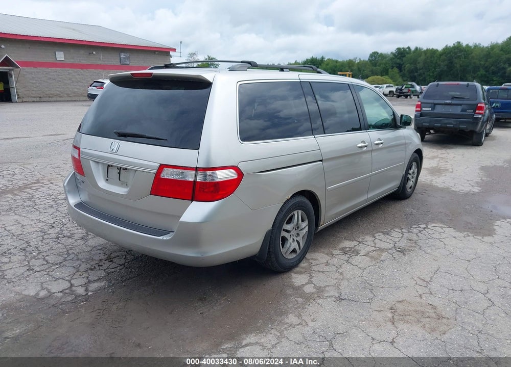 2007 HONDA ODYSSEY EX-L VIN: 5FNRL38787B414091