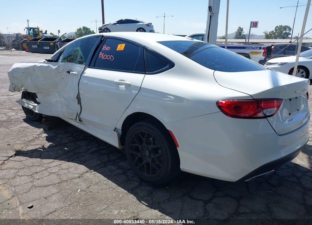 2015 CHRYSLER 200 S VIN: 1C3CCCBG3FN515574