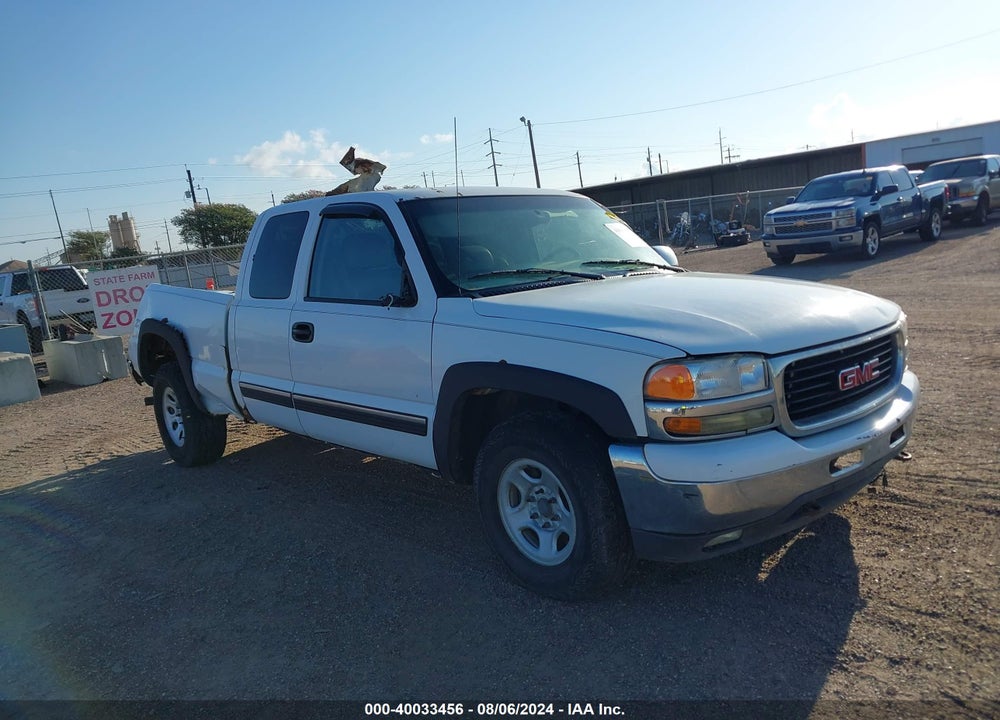 2001 GMC SIERRA 1500 SLE VIN: 1GTEK19T61E113989