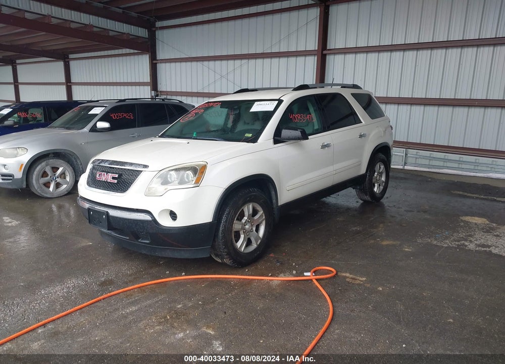 2011 GMC ACADIA SL VIN: 1GKKRNED9BJ197243