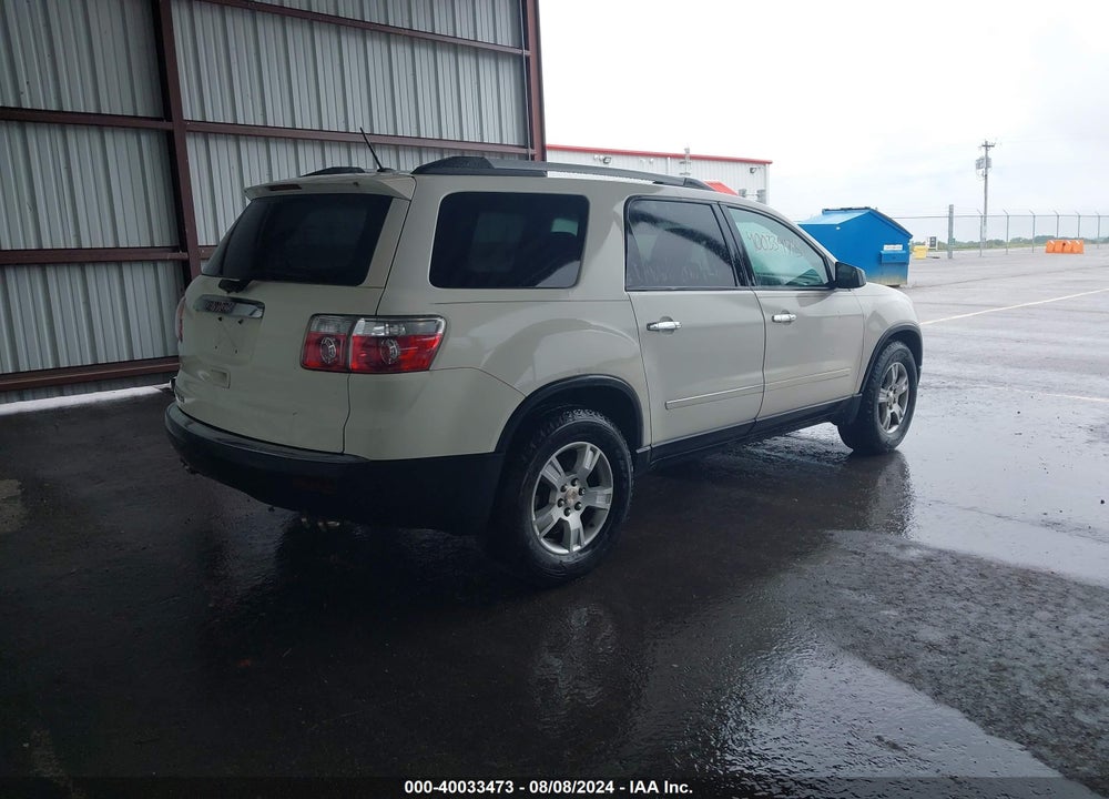 2011 GMC ACADIA SL VIN: 1GKKRNED9BJ197243