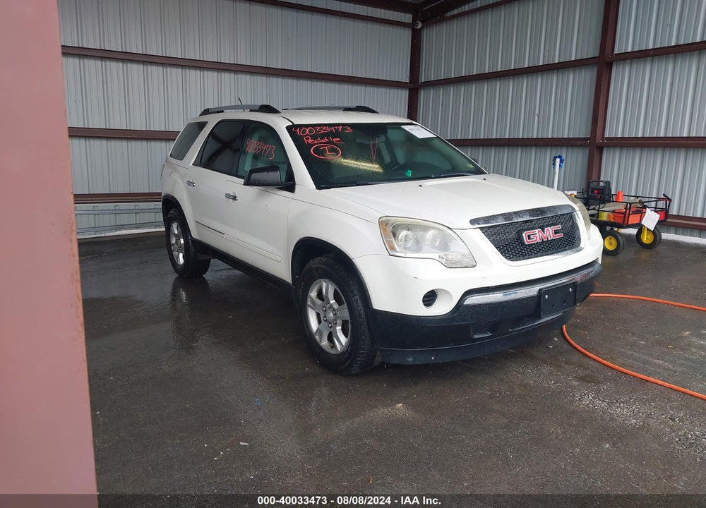 2011 GMC ACADIA SL VIN: 1GKKRNED9BJ197243