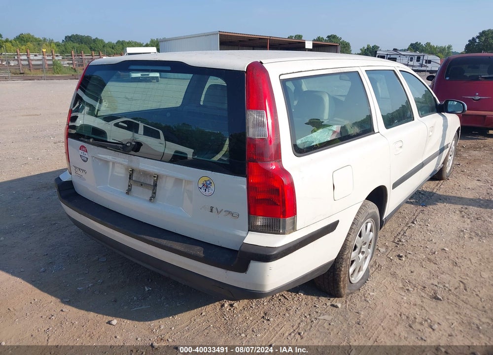 2001 VOLVO V70 2.4 VIN: YV1SW61R512094402