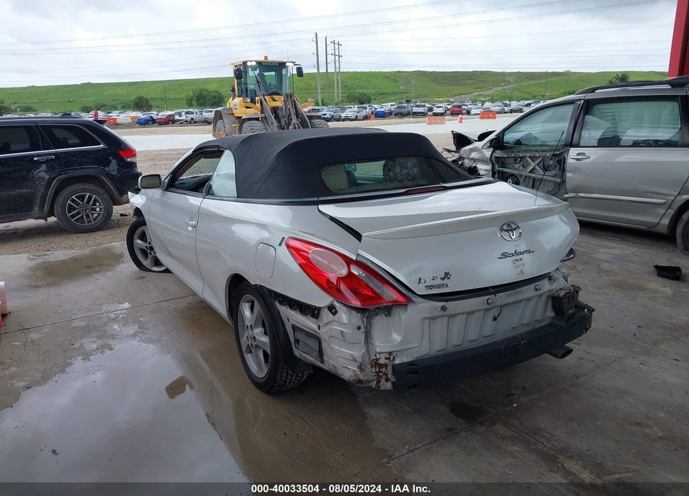 2006 TOYOTA CAMRY SOLARA SLE VIN: 4T1FA38PX6U085226